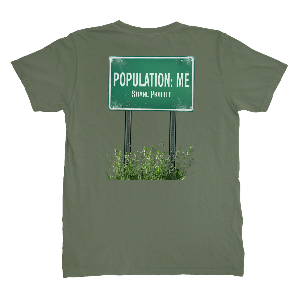 Population Me T-Shirt Back