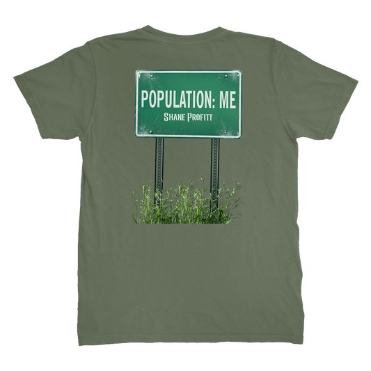 Population Me T-Shirt Back